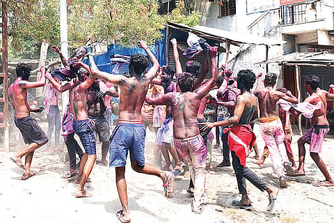Sindhanuru Holi Celebration