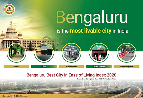 bengluru top 1 city