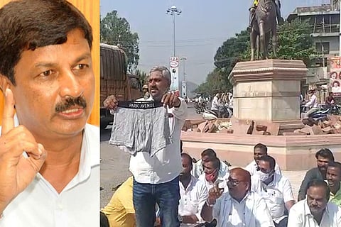 protest ramesh jarakiholi