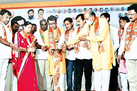 03042021 Bellary Bellary Metropolitan Elections bjp