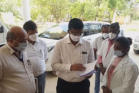 Devanahalli Hospital Visit and DC Vaccination Photos 09.04 (1)