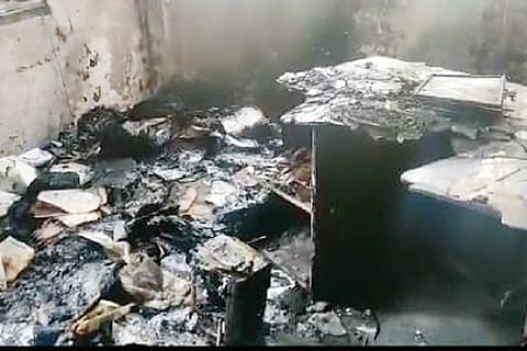 Fire accident
