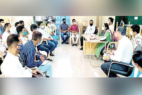 Kampli Tahasildar Meeting