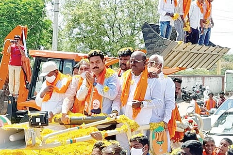 Maski By-Election Vijayendra Campain