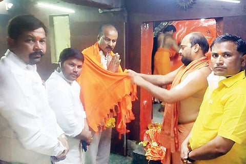 R Druvanarayan Visit Anjanadri