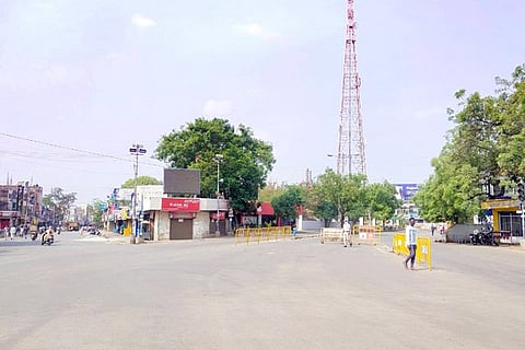 10052021 Bellary city lock down