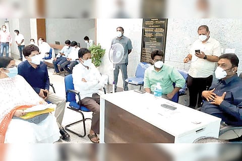 Ballari Anand Singh Dector Meeting