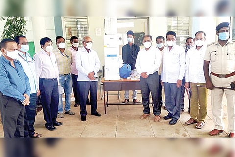 Bevuru Covid Center MLA Visit