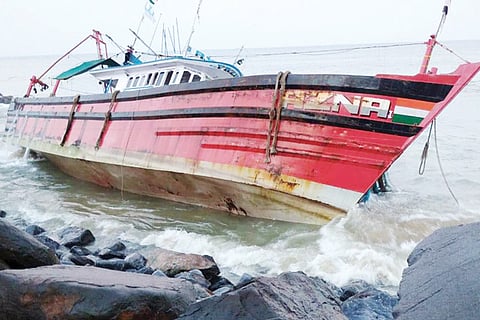 Boat accident
