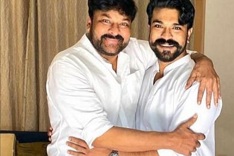 Chiranjeevi and Ramcharan Teja - Final
