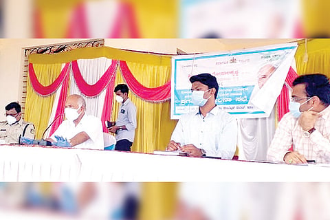 Kudligi MLA NY Gopalakrishna Meeting