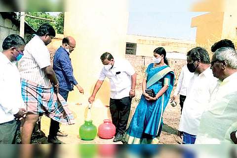Kushtagi Water Tank Opening