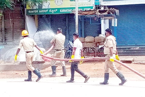 Lingasuguru Publice Area Sanitization