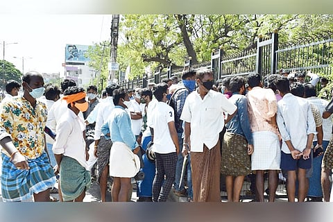 07062021 Bellary Formars protest
