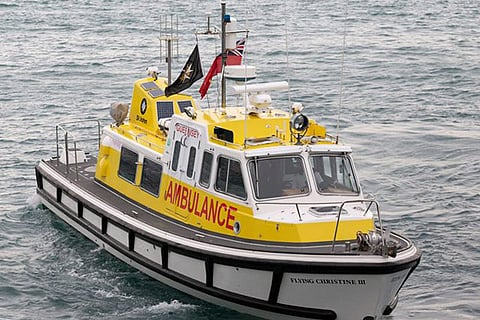 Boat ambulance