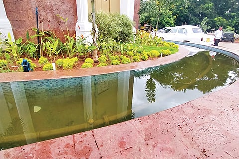 Circle water storage