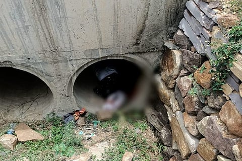 Girl Dead body