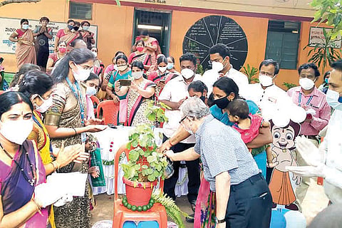 Hosapete Inauguration of Child Chaitanya Child Care Center