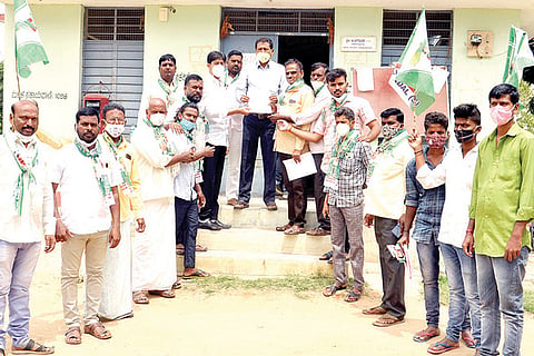 Kudligi JDS Protest