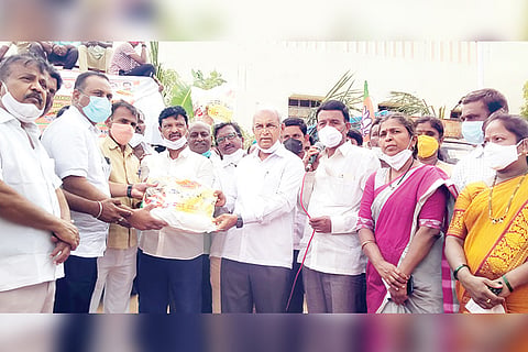 MLA Halappa Acharya Food Kit