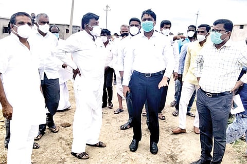 Raichur MP Visit Gurjapura Village