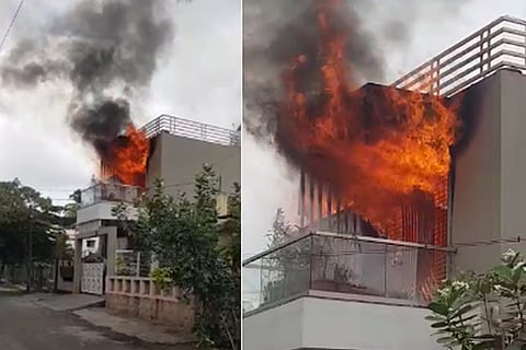 home fire
