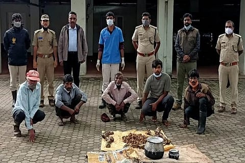 hunters arrested