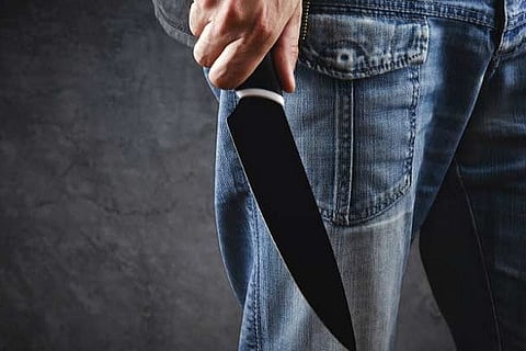 stabbed