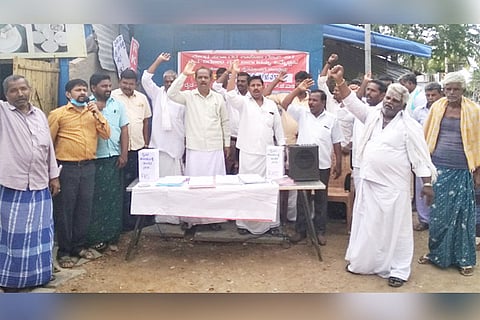 11072021 Bellary RKS protest