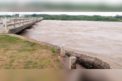 30072021 Raichur Krishna river