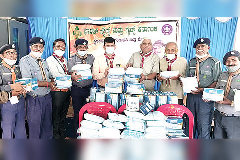 Gangavati Socut and Guides Mask issu