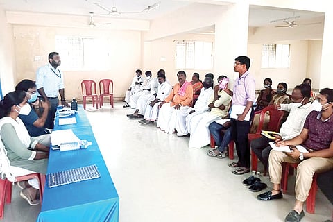 Kanakagiri Jala Jeevana Mission Meeting
