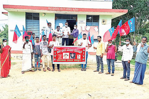 Kudligi CPI Protest