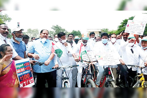 Raichur Congress Cycle Jatha