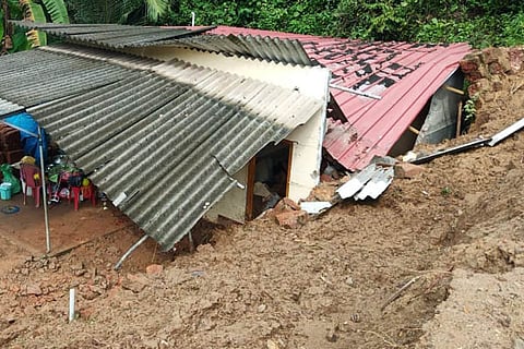 Rain damage