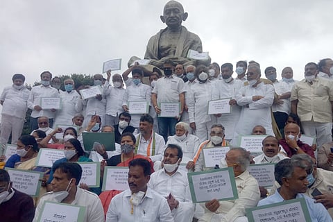 congress protest