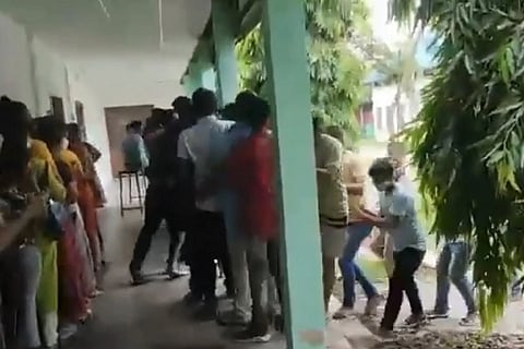 crowd