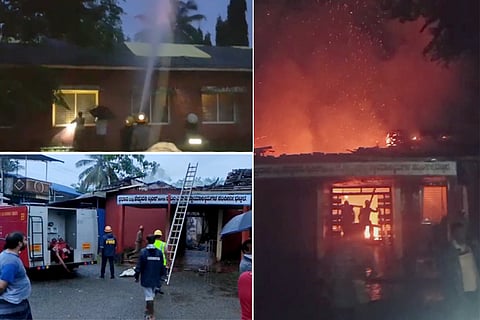 fire accident court