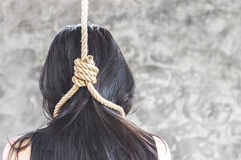 hanging