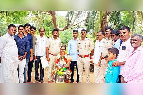 02082021 Alavandi police station Seemanth program