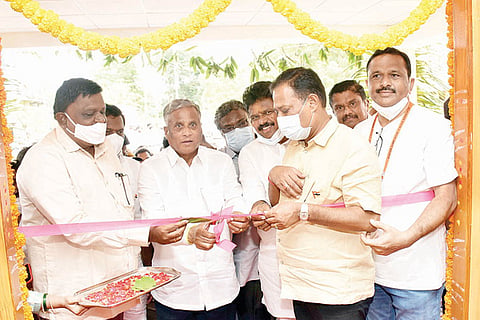 15082021 Raichur Badminton Court inauguration,