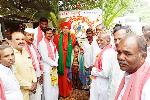 17082021 Yelburga Istalinga purja for basava mrutyunjayaswamiji