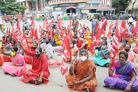 AITUC protest (3)