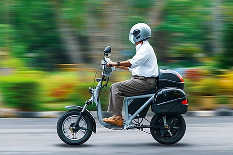 Electric scooter NITK