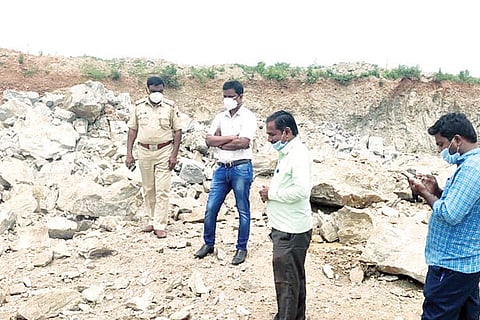 Kannanayakana Katte Village Illigal Stone Minig