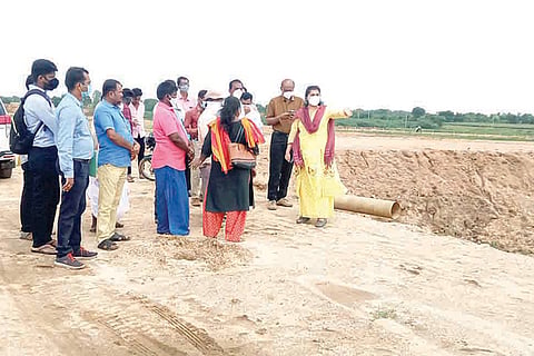 Koppal ZP CEO Ginagera Lake Visit