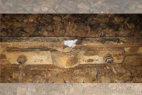Railway tracl biruku
