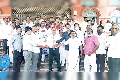 Sindhanuru Murder Case Protest