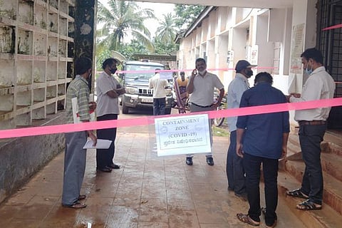 Sulya talluk office Containment zone