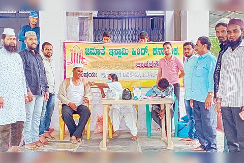 Tavaragera Covid-19 vaccine campaign in Masjid-e-Aqsa